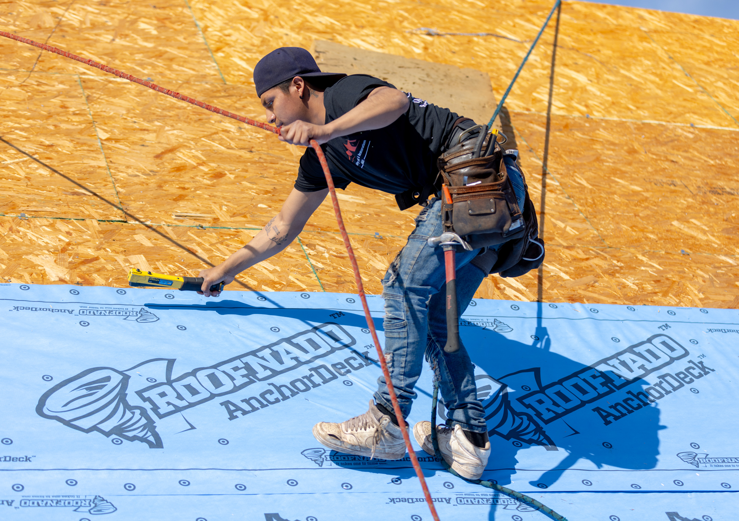 McKinley Roofing crew working in Villa Rica, GA